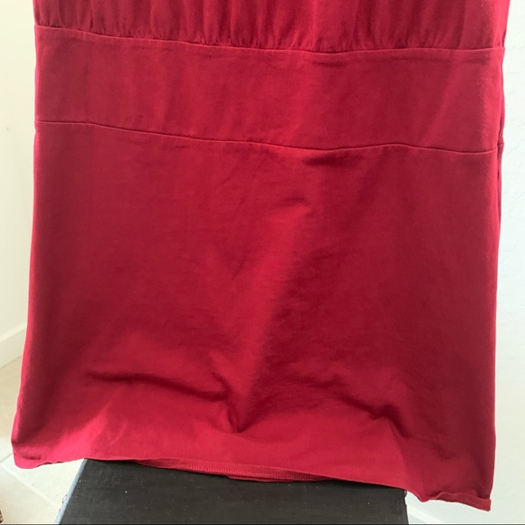 Ann Taylor Loft Maroon Dress S - Picture 5 of 6